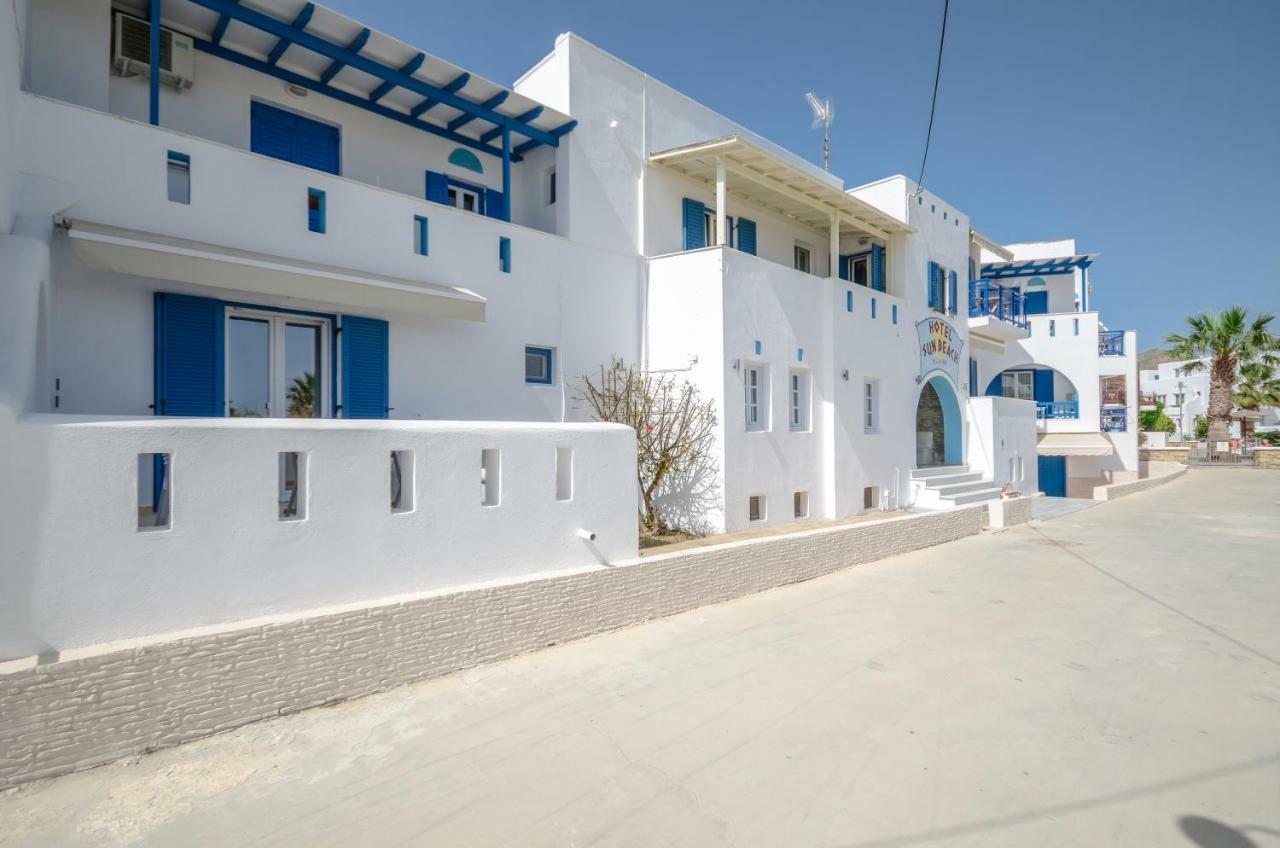 Sun Beach Hotel Naxos City Exterior foto